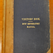 Visitors' Book - Boys' Reformatory, Magill